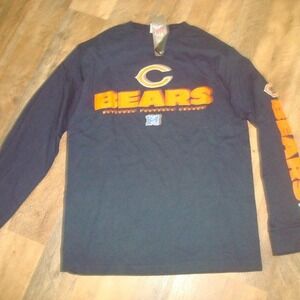 CHICAGO BEARS SMALL LONG SLEEVE SHIRT NEW VINAGE 2014